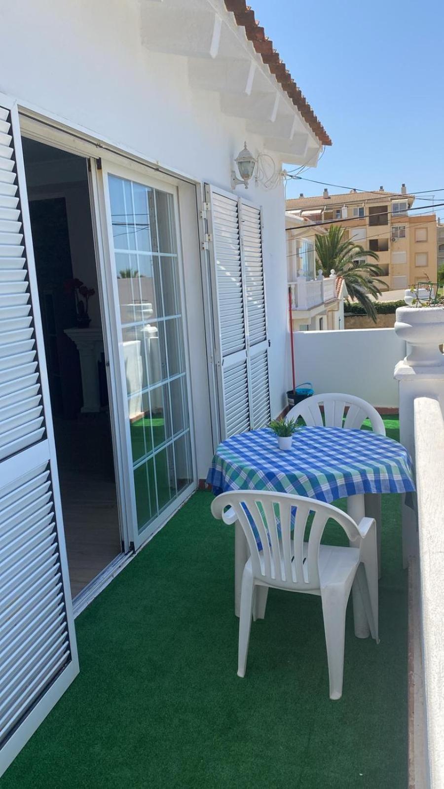 Chalet Denia Playa Primera Linea Eksteriør bilde