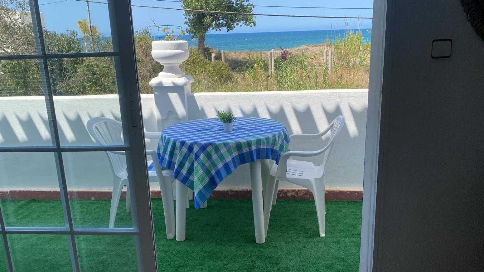 Chalet Denia Playa Primera Linea Eksteriør bilde